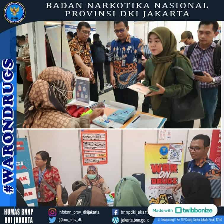Kegiatan Informasi dan Edukasi Melalui Insert Konten dalam acara Job fair Sudin Nakertransgi Jakarta Barat dalam rangka Extraordinary di Seasons City Mall Kegiatan Informasi dan Edukasi Melalui Insert Konten dalam acara Job fair Sudin Nakertransgi Jakarta Barat dalam rangka Extraordinary di Seasons City Mall