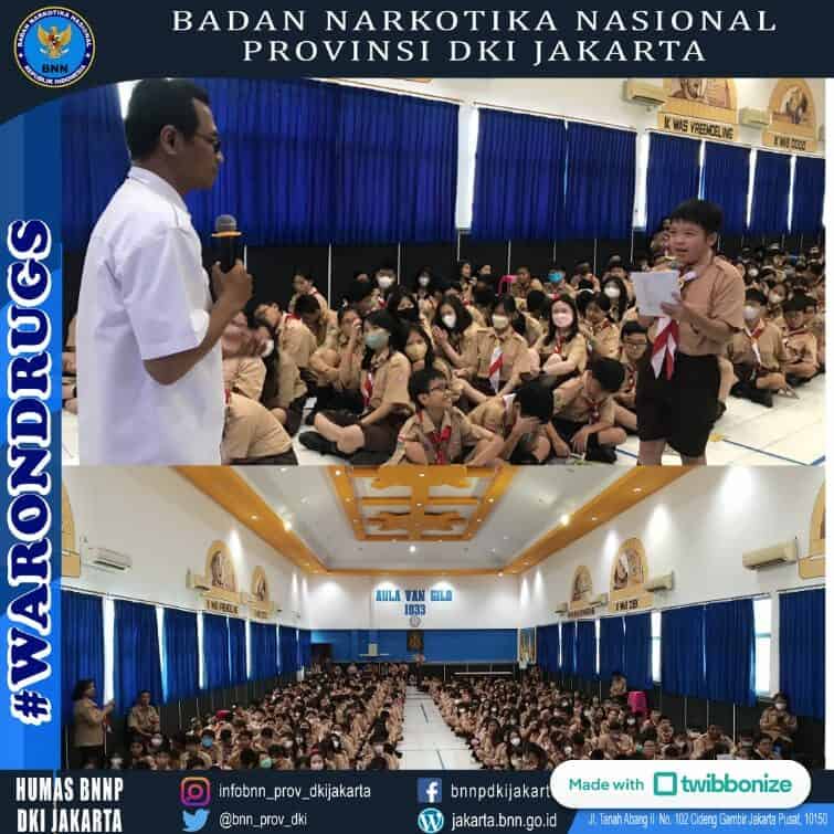 Sosialisasi P4GN di SMP Budi Mulia dalam rangka Kegiatan Extraordinary Sosialisasi P4GN di SMP Budi Mulia dalam rangka Kegiatan Extraordinary