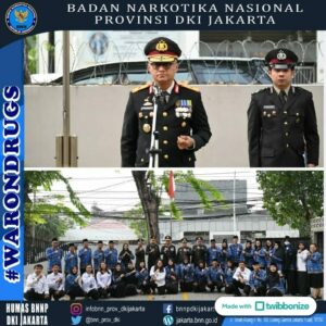 Pelaksanaan Upacara Peringatan Hari Pahlawan Tahun 2023 di Lingkungan BNN Provinsi DKI Jakarta Pelaksanaan Upacara Peringatan Hari Pahlawan Tahun 2023 di Lingkungan BNN Provinsi DKI Jakarta