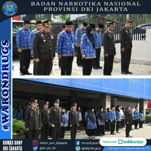 Pelaksanaan Upacara Peringatan Hari Pahlawan Tahun 2023 di Lingkungan BNN Provinsi DKI Jakarta Pelaksanaan Upacara Peringatan Hari Pahlawan Tahun 2023 di Lingkungan BNN Provinsi DKI Jakarta