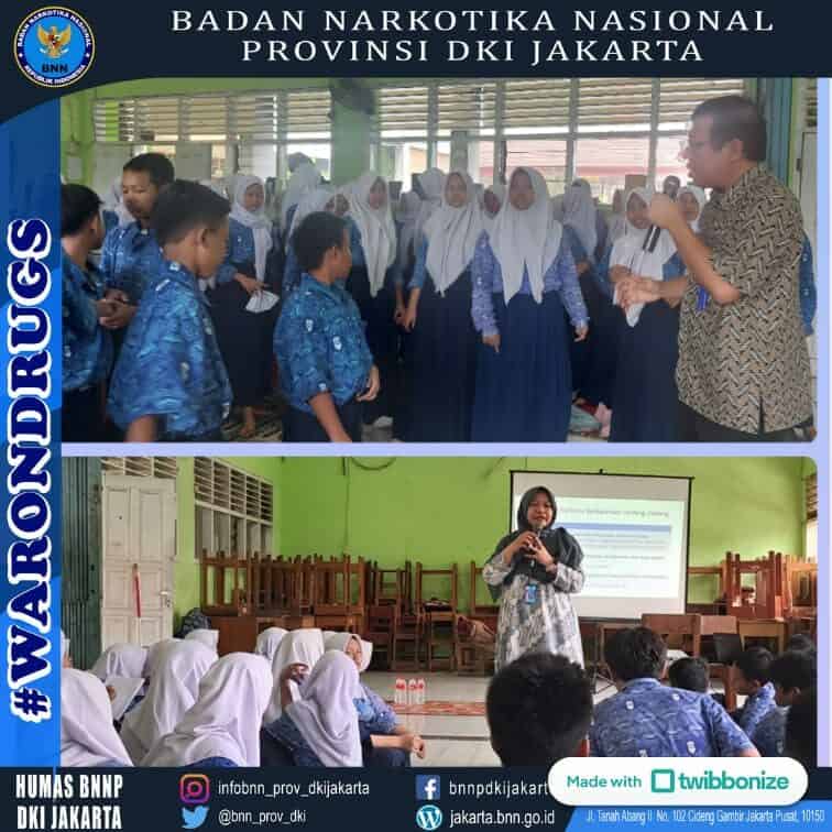 Sosialisasi P4GN di SMP Muhammadiyah 6 Jakarta dalam rangka Kegiatan Extraordinary Sosialisasi P4GN di SMP Muhammadiyah 6 Jakarta dalam rangka Kegiatan Extraordinary