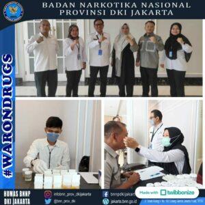 Pemeriksaan Narkotika melalui Tes Urine bagi pegawai Pusat Prestasi Nasional Kemendikbud Ristek untuk penanggulangan Extraordinary Crime Pemeriksaan Narkotika melalui Tes Urine bagi pegawai Pusat Prestasi Nasional Kemendikbud Ristek untuk penanggulangan Extraordinary Crime