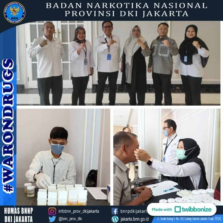 Pemeriksaan Narkotika melalui Tes Urine bagi pegawai Pusat Prestasi Nasional Kemendikbud Ristek untuk penanggulangan Extraordinary Crime Pemeriksaan Narkotika melalui Tes Urine bagi pegawai Pusat Prestasi Nasional Kemendikbud Ristek untuk penanggulangan Extraordinary Crime