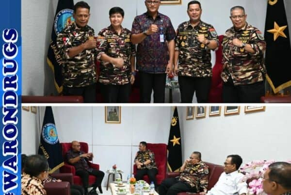 Audiensi dari Pengurus FKPPI Provinsi DKI Jakarta kepada Kepala BNNP DKI Jakarta