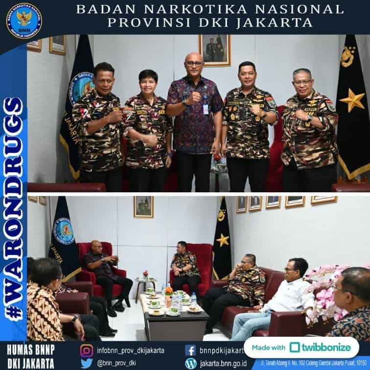 Audiensi dari Pengurus FKPPI Provinsi DKI Jakarta kepada Kepala BNNP DKI Jakarta Audiensi dari Pengurus FKPPI Provinsi DKI Jakarta kepada Kepala BNNP DKI Jakarta