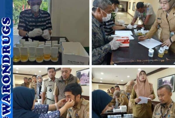 Pemeriksaan Narkotika melalui Tes Urine bagi Camat dan Lurah di Wilayah Kota Administrasi Jakarta Pusat untuk penanggulangan Extraordinary Crime