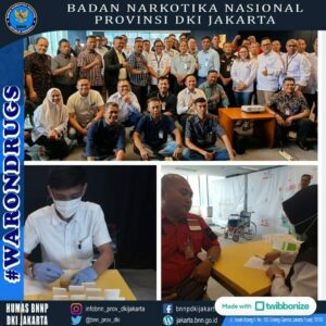 Pemeriksaan Narkotika melalui Tes Urine bagi Manager/Chief Security Anggota Asosiasi Pengelola Pusat Belanja Indonesia (APPBI) DPD DKI Jakarta untuk penanggulangan Extraordinary Crime Pemeriksaan Narkotika melalui Tes Urine bagi Manager/Chief Security Anggota Asosiasi Pengelola Pusat Belanja Indonesia (APPBI) DPD DKI Jakarta untuk penanggulangan Extraordinary Crime