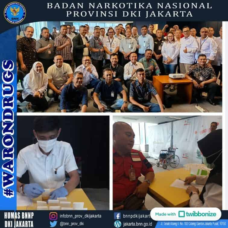 Pemeriksaan Narkotika melalui Tes Urine bagi Manager/Chief Security Anggota Asosiasi Pengelola Pusat Belanja Indonesia (APPBI) DPD DKI Jakarta untuk penanggulangan Extraordinary Crime Pemeriksaan Narkotika melalui Tes Urine bagi Manager/Chief Security Anggota Asosiasi Pengelola Pusat Belanja Indonesia (APPBI) DPD DKI Jakarta untuk penanggulangan Extraordinary Crime