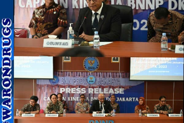 Press Release BNN Provinsi DKI Jakarta Akhir Tahun 2023