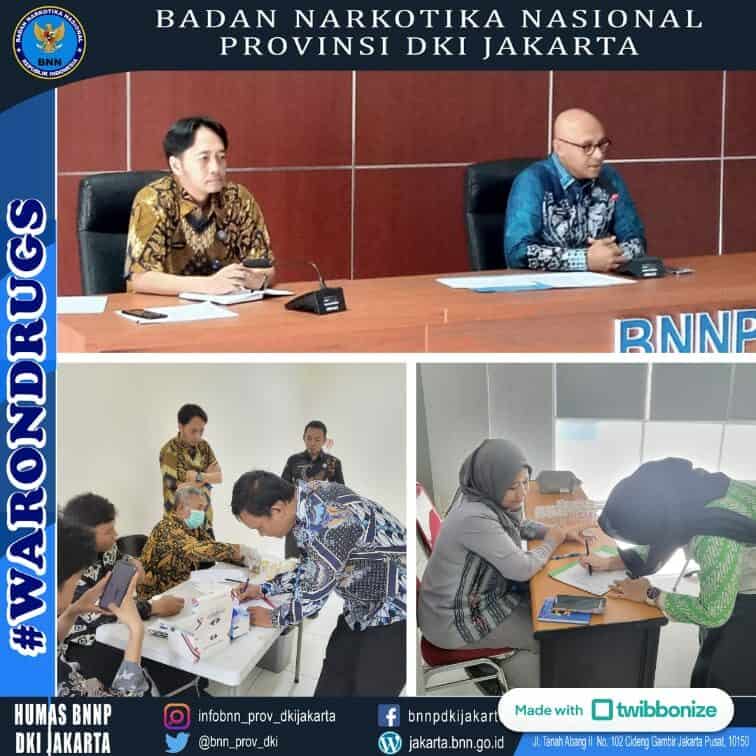 Arahan Kepala BNNP DKI Jakarta dan Tes Urine bagi PPNPN BNN Provinsi DKI Jakarta Arahan Kepala BNNP DKi Jakarta Dan Tes Urine PPNPN BNNP DKI Jakarta