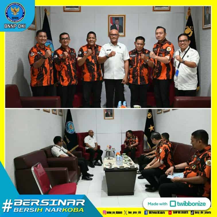 Audiensi dari Pemuda Pancasila Provinsi DKI Jakarta kepada Kepala BNNP DKI Jakarta Audiensi dari Pemuda Pancasila Provinsi DKI Jakarta kepada Kepala BNNP DKI Jakarta