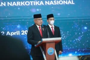 LANTIK 74 PEJABAT, KEPALA BNN RI INGATKAN BANGUN PENDEKATAN KOLABORATIF DALAM PENANGANAN NARKOTIKA SECARA EXTRAORDINARY