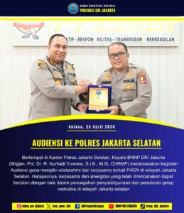 ARAHAN KEPALA BNNP DKI JAKARTA KEPADA PEGAWAI BNNK JAKARTA SELATAN ARAHAN KEPALA BNNP DKI JAKARTA KEPADA PEGAWAI BNNK JAKARTA SELATAN