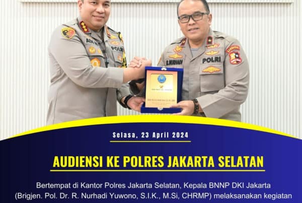 ARAHAN KEPALA BNNP DKI JAKARTA KEPADA PEGAWAI BNNK JAKARTA SELATAN