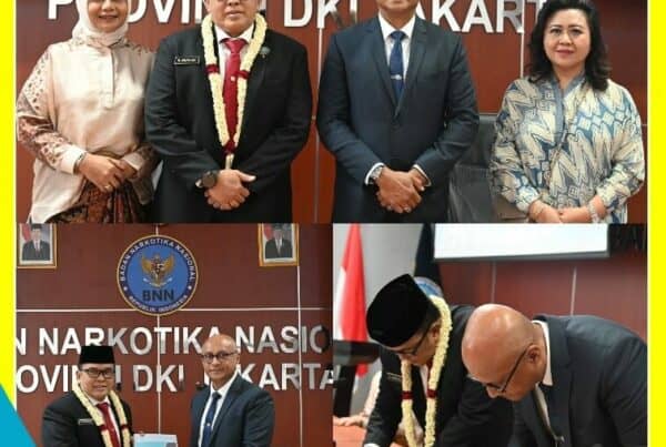 Serah Terima Jabatan Kepala BNN Provinsi DKI Jakarta