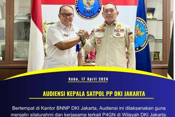 Audiensi dari Kepala Satpol PP DKI Jakarta Audiensi dari Kepala Satpol PP DKI Jakarta