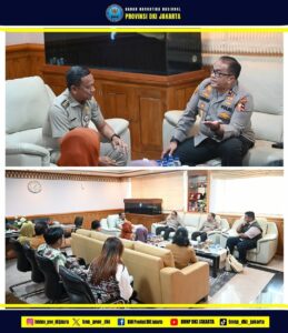 AUDIENSI KEPALA BNNP DKI JAKARTA KE WALIKOTA JAKARTA SELATAN AUDIENSI KEPALA BNNP DKI JAKARTA KE WALIKOTA JAKARTA SELATAN
