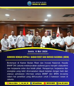 KEPALA BNNP DKI JAKARTA AUDIENSI DENGAN BRIN RI KEPALA BNNP DKI JAKARTA AUDIENSI DENGAN BRIN RI