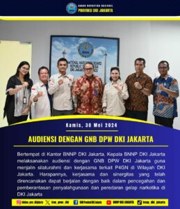 AUDIENSI DARI GAHARU NUSANTARA BERSINAR KEPADA KEPALA BNNP DKI JAKARTA AUDIENSI DARI GAHARU NUSANTARA BERSINAR KEPADA KEPALA BNNP DKI JAKARTA