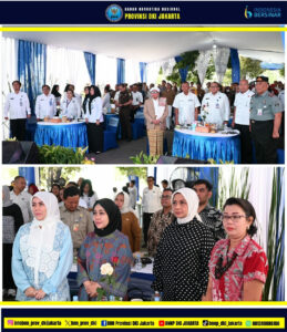 BNNP DKI JAKARTA GELAR PAGELARAN SENI DAN DEKLARASI ANTI NARKOBA DALAM RANGKA HANI 2024