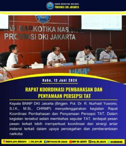 RAPAT KOORDINASI PEMBAHASAN DAN PENYAMAAN PERSEPSI TAT RAPAT KOORDINASI PEMBAHASAN DAN PENYAMAAN PERSEPSI TAT