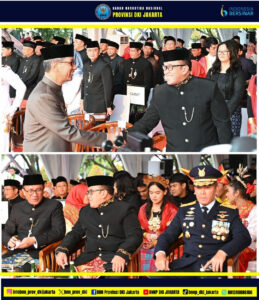 KEPALA BNNP DKI JAKARTA TURUT HADIR DALAM PERINGATAN ULANG TAHUN KE-497 JAKARTA