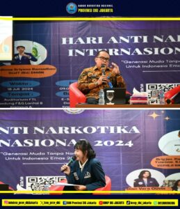 SOSIALISASI PASCA HANI 2024: GENERASI MUDA TANPA NARKOBA MENUJU INDONESIA EMAS 2045