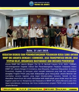 BNNP DKI JAKARTA TANDATANGANI PERJANJIAN KERJASAMA DENGAN E-COMMERCE DAN JASA TRANSPORTASI ONLINE UNTUK PERANGI PEREDARAN NARKOBA BNNP DKI JAKARTA TANDATANGANI PERJANJIAN KERJASAMA DENGAN E-COMMERCE DAN JASA TRANSPORTASI ONLINE UNTUK PERANGI PEREDARAN NARKOBA