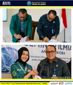 BNNP DKI JAKARTA HADIRI SEMINAR ILMIAH ANTI NARKOBA DAN SOSIALISASI P4GN DI UNIVERSITAS NASIONAL BNNP DKI JAKARTA HADIRI SEMINAR ILMIAH ANTI NARKOBA DAN SOSIALISASI P4GN DI UNIVERSITAS NASIONAL