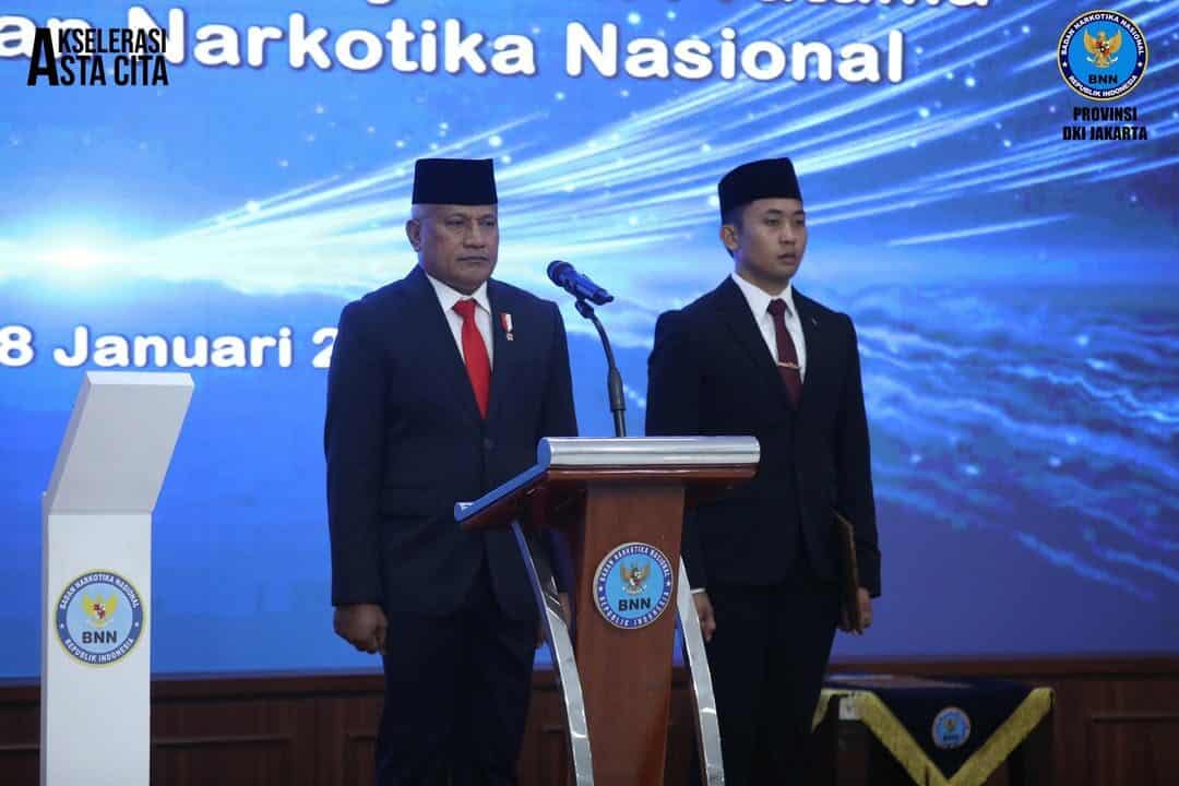 UPACARA PELANTIKAN DAN PENGAMBILAN SUMPAH/JANJI JABATAN PIMPINAN TINGGI MADYA DAN PRATAMA DI LINGKUNGAN BADAN NARKOTIKA NASIONAL UPACARA PELANTIKAN DAN PENGAMBILAN SUMPAH/JANJI JABATAN PIMPINAN TINGGI MADYA DAN PRATAMA DI LINGKUNGAN BADAN NARKOTIKA NASIONAL