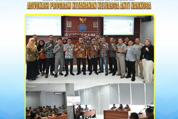 BNNP DKI JAKARTA GELAR RAPAT PERSIAPAN ADVOKASI PROGRAM KETAHANAN KELUARGA ANTI NARKOBA